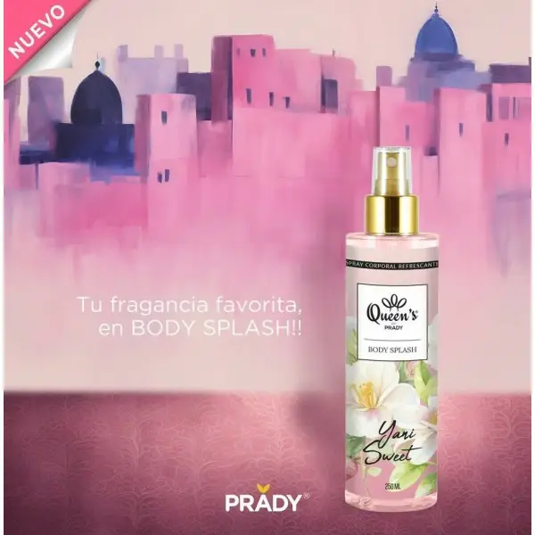 Yani Sweet - Verfrissende bodymist 250 ml van PRADY Prady € 4,50