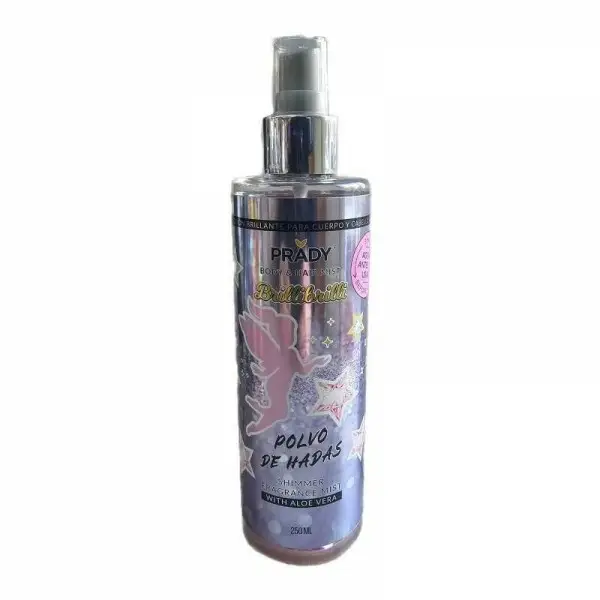Fairy Dust - Néboa con purpurina brillante para corpo e cabelo con Aloe Vera 250 ml de PRADY Prady 7,00 €