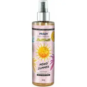 MONOÏ UDA - PRADY-ren gorputzerako eta ilerako purpurina distiratsuko lainoa Aloe Verarekin 250ml-koa Prady 7,00 €