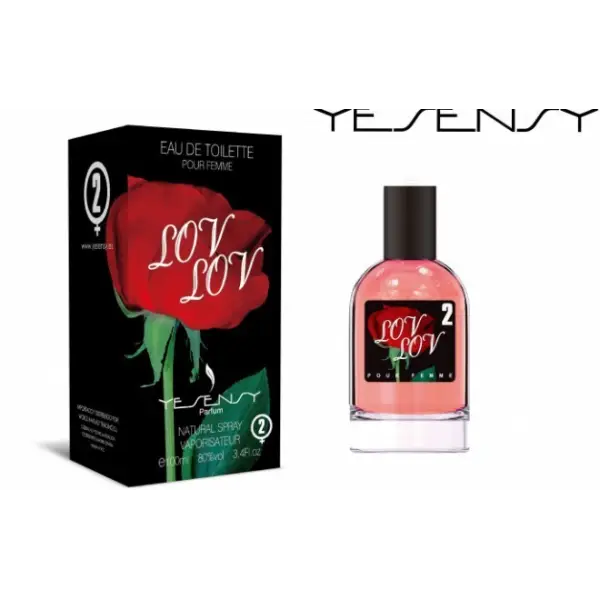 LOV LOV forever kiss - Generic Perfume - Dupe - Eau de Toilette for Women by Yesensy Yesensy €4.50