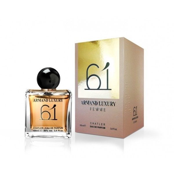 61 ARMAND LUXURY - Lurrin Generikoa - Dupe - Emakumeentzako Eau de Parfum Yesensy-ren eskutik Yesensy 14,99 €
