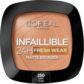 250 Llum - L'Oréal Paris Infallible Frescor 24H Pols bronzejadora resistent a l'aigua de llarga durada L'Oréal 7,49 €