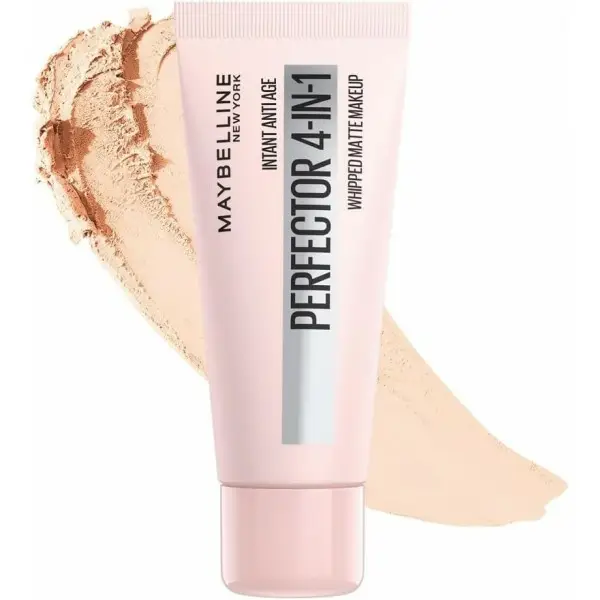 00 FAIR/LIGHT - Perfeccionador antienvejecimiento instantáneo multiusos 4 en 1 Perfeccionador matificante de tez de Maybelline
