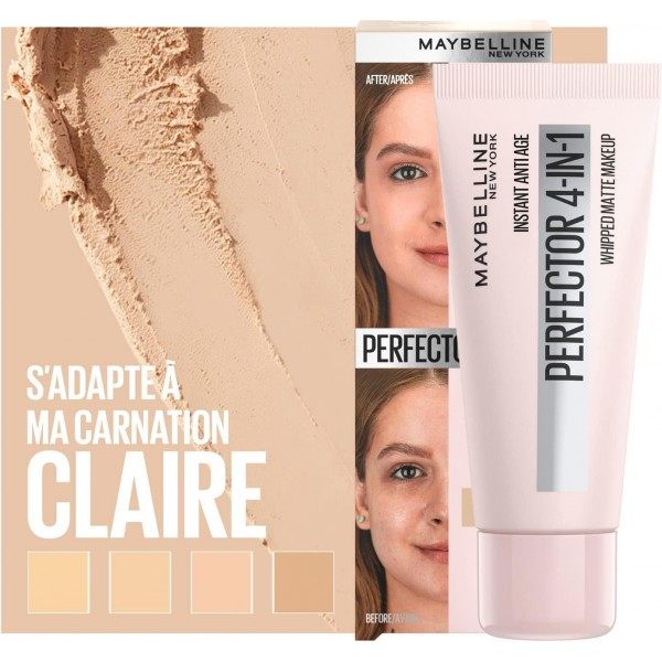 01 LIGHT - 4-in-1 multifunctionele instant anti-aging perfector Matterende teintperfectionator van Maybelline New York