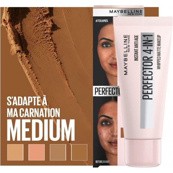 03 MEDIUM - Maybelline New York 4-in-1 Multi-Purpose Instant Anti-Aging Perfector Mattifying Complexion Perfector Maybelline