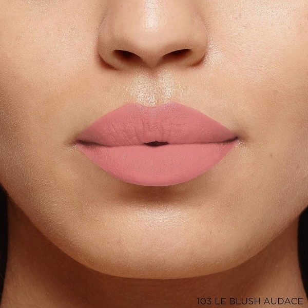 103 Le Blush Audace - Barra de labios mate intensa e voluminosa (ácido hialurónico) Color Riche de L'Oréal Paris L'Oréal 6...