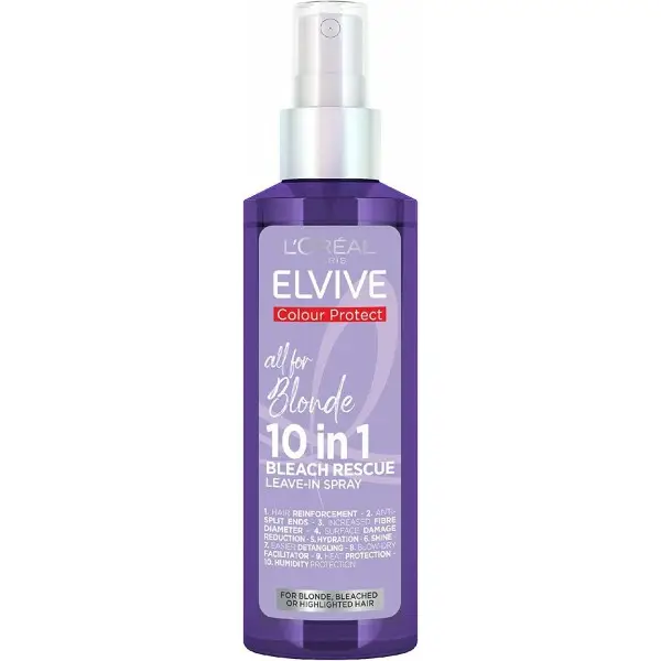 Spray senza risciacquo All For Blond 10 in 1 Elsève Color Vive di L'Oréal Paris L'Oréal € 6,99