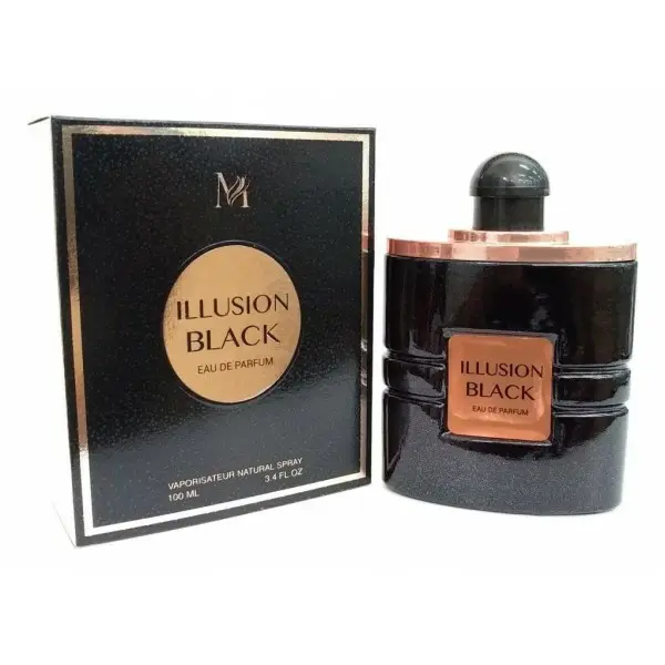 ILLUSION BLACK - Lurrin Generikoa - Dupe - Mirage Brands-en Eau de Parfum Emakumeentzat Mirage brands 12,99 €