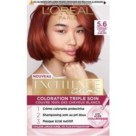 5.6 Helles Rotbraun - Permanente Haarfarbe Triple Care Excellence Cream von L'ORÉAL PARIS L'Oréal 5,00 €