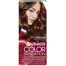 5.35 Castaño Canela Claro - Tinte permanente en crema Garnier Color Sensation 4,00 €