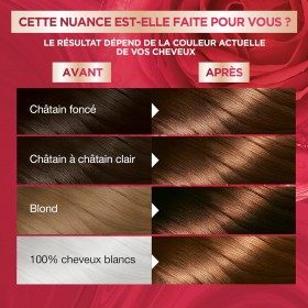 5.35 Light Cinnamon Brown - Garnier Color Sensation Permanent Cream Hair Color Garnier €4.00