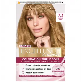 7.3 Ros Daurat - Coloració Permanent per al Cabell Crema Triple Care Excellence de L'ORÉAL PARIS L'Oréal 6,00 €
