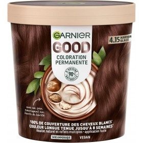 4.15 Castaño Esmaltado - Tintura Permanente para o Cabelo Sen Amoníaco GOOD de Garnier Garnier 8,50 €