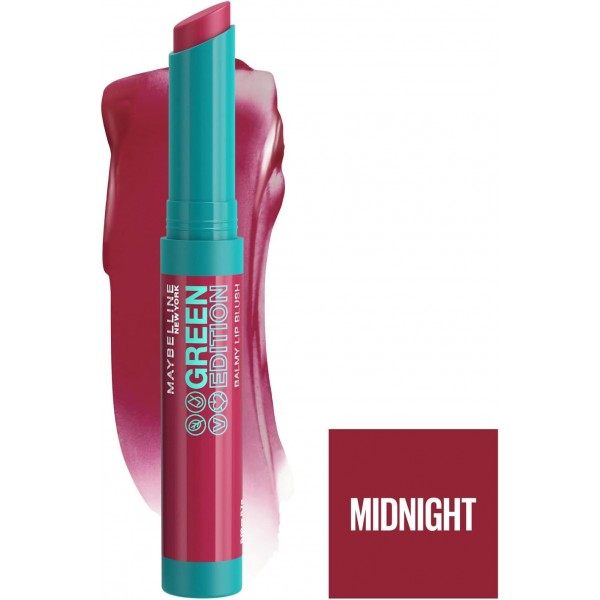 001 Midnight - Fondant à Lèvres Enrichi en Huile de Mangue Green Edition de Maybelline New-York Maybelline 3,99&nbsp;€