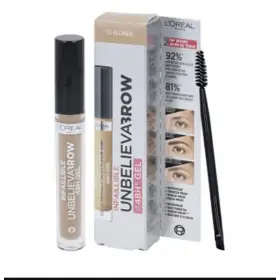 8.0 Rubio Claro Frío - Gel para Cejas de Larga Duración Unbelievabrow de L'Oréal Paris L'Oréal 6,99 €