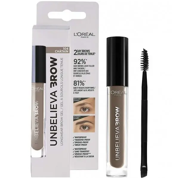 104 Chestnut - Ongelooflijke langdurige wenkbrauwgel van L'Oréal Paris L'Oréal € 6,99