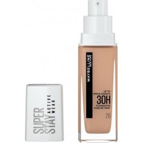 28 Soft Beige - Fondotinta Maybelline New York Superstay Active Wear 30h High Coverage Maybelline €7,99