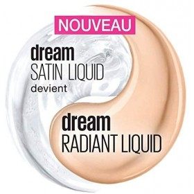 54 Caramel Brun - Dream Radiant Liquid Foundation van Gemey Maybelline Maybelline € 7,99