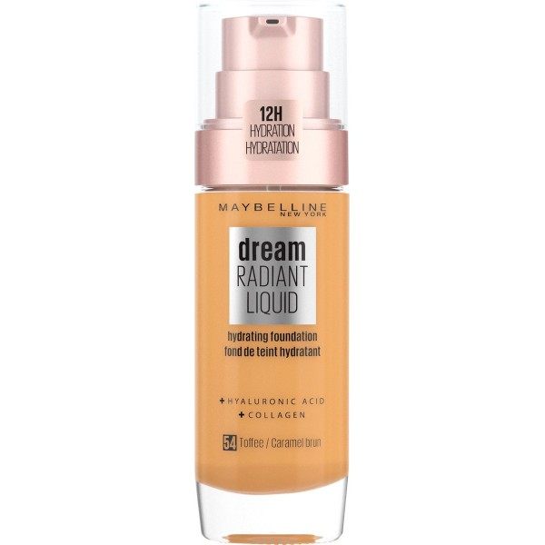 54 Caramel Brun - Dream Radiant Liquid Foundation von Gemey Maybelline Maybelline 7,99 €
