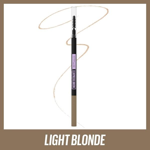 00 Biondo Chiaro - Maybelline New York Brow Ultra Slim Matita per Sopracciglia Retrattile ad Alta Precisione Maybelline 5,99 €