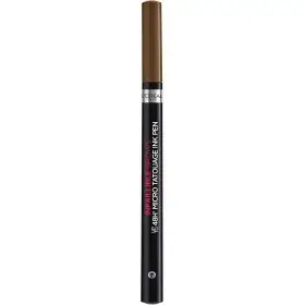 5.0 Castaño claro - Lápiz de cejas de microprecisión con acabado natural, técnica de microblading Unbelievabrow de L'Oréal