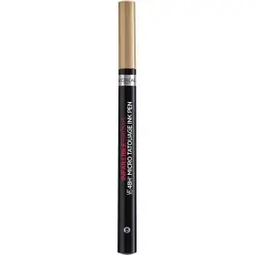 Lápiz de cejas de microprecisión con acabado natural 7.0 Rubio - Técnica de microblading Unbelievabrow de L'Oréal Paris