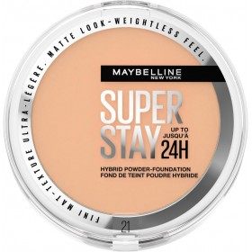 Tint 21 - Base de maquillatge en pols híbrida Superstay 24H vegana i resistent a l'aigua de Maybelline New York Maybelline 7,99