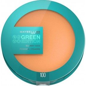 Tono 100 - Maybelline New York Blurry Skin Green Edition Base de maquillaje en polvo matificante Maybelline 6,99 €