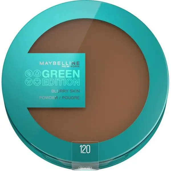 Teinte 120 - Poudre de Teint Matifiante Blurry Skin Green Edition de Maybelline New York Maybelline 6,99&nbsp;€