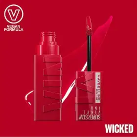 50 Wicked - Maybelline New York SuperStay Vinyl Ink Vloeibare Lippenstift met Glans