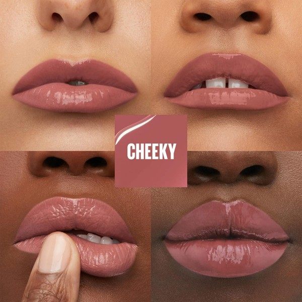 35 Cheeky – Maybelline New York SuperStay Vinyl Ink Flüssiger Lippenstift mit Glanz