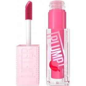 003 Pink Sting - Lucidalabbra Lifter Plump Effetto Rimpolpante Immediato e Volume XXL Arricchito con Peperoncino di Maybelline