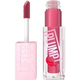 002 Mauve Bite - Lucidalabbra Lifter Plump Effetto Rimpolpante Immediato e Volume XXL Arricchito con Peperoncino di Maybelline