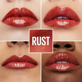 016 Rust – Maybelline New York, feuchtigkeitsspendender Lipgloss mit Hyaluronsäure-Anreicherung und Glanzlifter. Maybelline New