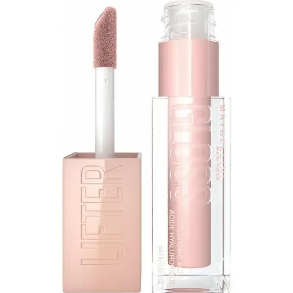 002 Ice - Maybelline New York Lifter Lip Gloss idratante e lucidante arricchito con acido ialuronico Maybelline 6...