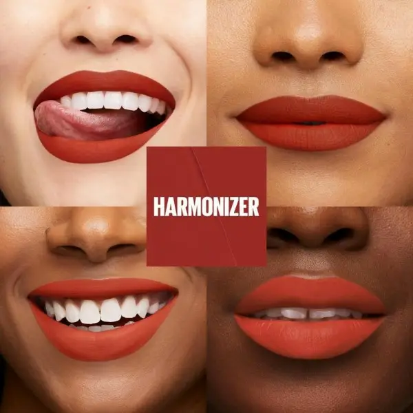 455 Harmonizer – MOODMAKERS SuperStay Matte Ink Liquid Matte Lipstick Zitrusduft von Maybelline New York Maybelline 7 …