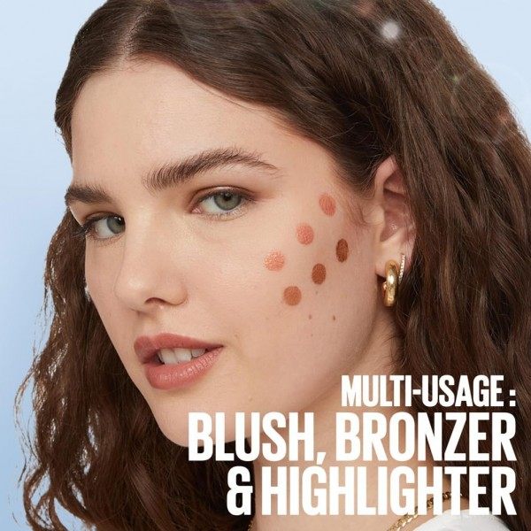 03 Sol Search - SUNKISSER Colorete, il·luminador i bronzejador líquid multiusos Healthy Glow de Maybelline New York Maybelline