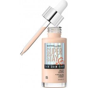 Shade 05 - Maybelline New York Superstay Skin Tint Glow & Skin Care Fluid Foundation with Vitamin C Maybelline...