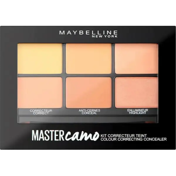 02 Mediano Maestro De Camuflaje Kit Corrector De Teint Gemey Maybelline Gemey Maybelline 13,00 €