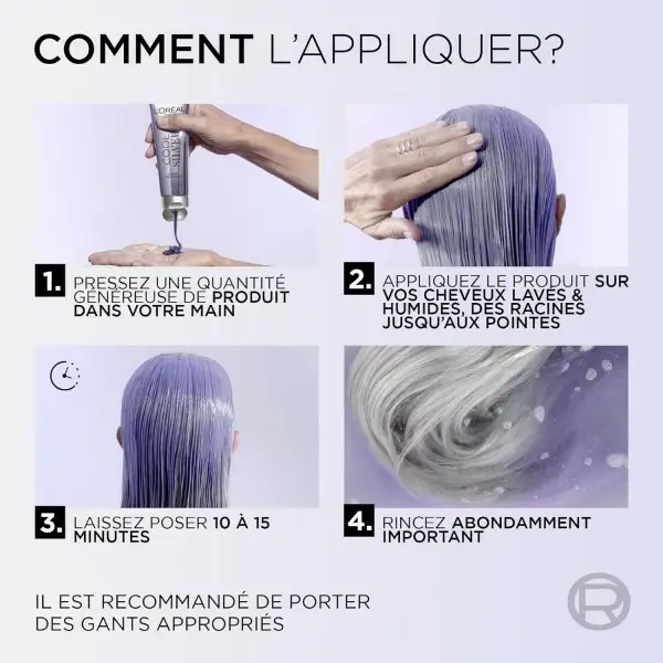 copy of Zilar Hotza - Grisa Hobetzeko Tratamenduak Ile Horia Kentzen Du eta Ile-Zuntza Indartzen Du L'Oréal Paris-en eskutik