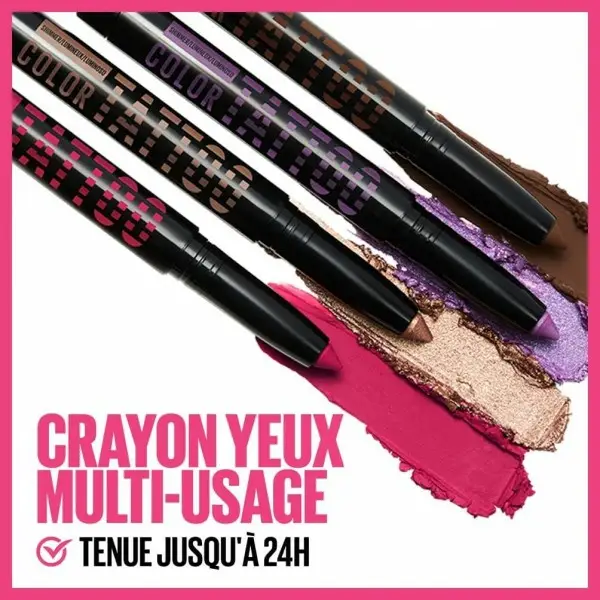 50 I am Unique - Lápiz de Ojos Multiusos Tattoo Stix de Maybelline New York Maybelline 5,00 €