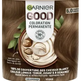 6.0 Castano Chiaro Molto Moccachino - Kit di ricarica Colorazione Permanente Senza Ammoniaca GOOD di Garnier Garnier 5,50 €
