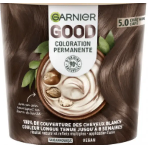 5,0 Helles Kastanienkaffee - GOOD Permanente Colorations-Set ohne Ammoniak von Garnier Garnier 6,00 €