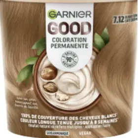 7.12 Castany Fosc Cafè Crema - Kit de Coloració Permanent Sense Amoníac GOOD de Garnier Garnier 6,00 €