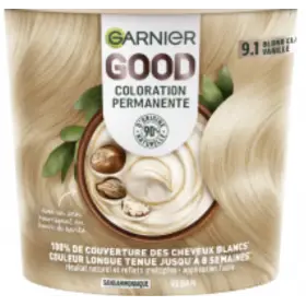 9.1 Hellblond Vanille - GOOD permanente Haarfärbekur ohne Ammoniak von Garnier Garnier 6,00 €
