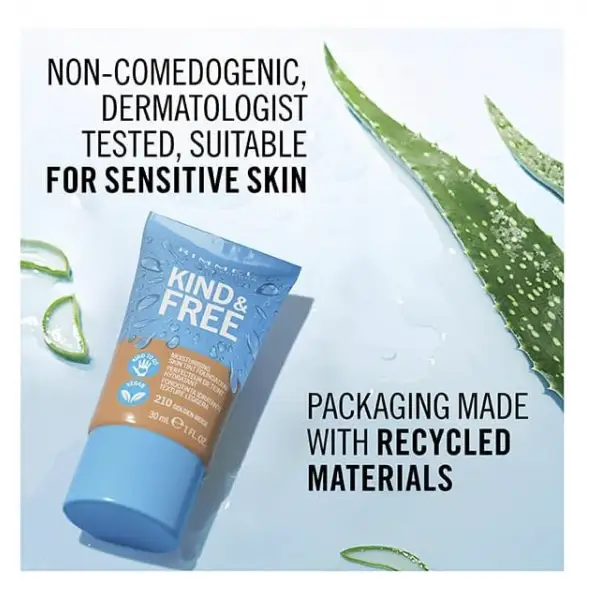 605 Deep Chocolate - Foundation Kind & Free van Rimmel Rimmel London €2,50