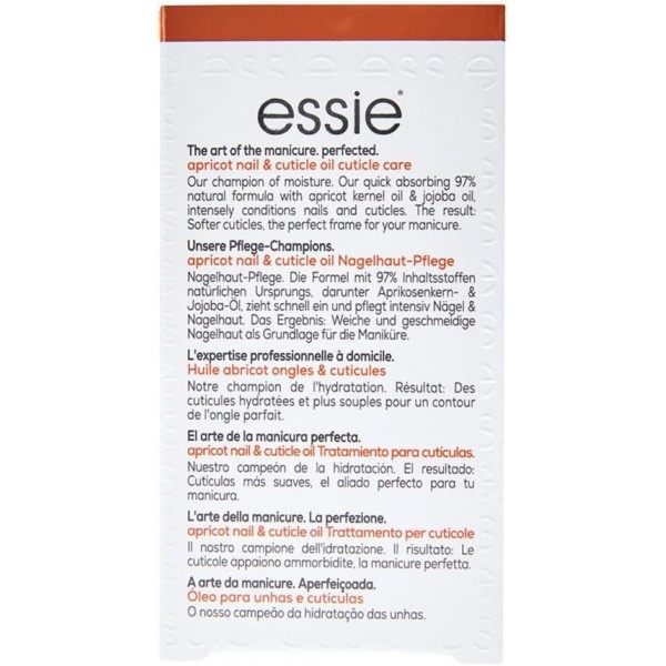 Oli d'albercoc Ungles i Cutícules Cura Reparadora i Nodalitzant d'Essie ESSIE 6,00 €