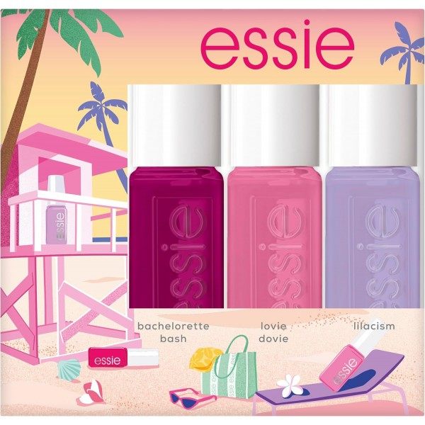 Hang Loose - Mini-Trio-Set Nr. 30 Bachelorette Bash 5 ml Nr. 20 Lovie Dovie Nr. 37 Lilacism von Essie ESSIE 6,99 €