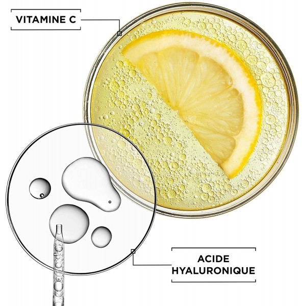 Confezione da 4 Maschere in Tessuto per il Viso Idratanti Vitamina C Acido Ialuronico Booster di Luminosità Skin Active di