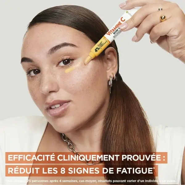 Oogverzorging Boost voor Stralend Uiterlijk - Niacinamide, Cafeïne, Vitamine C, Bananenpoeder van GARNIER Skin Active Garnier
